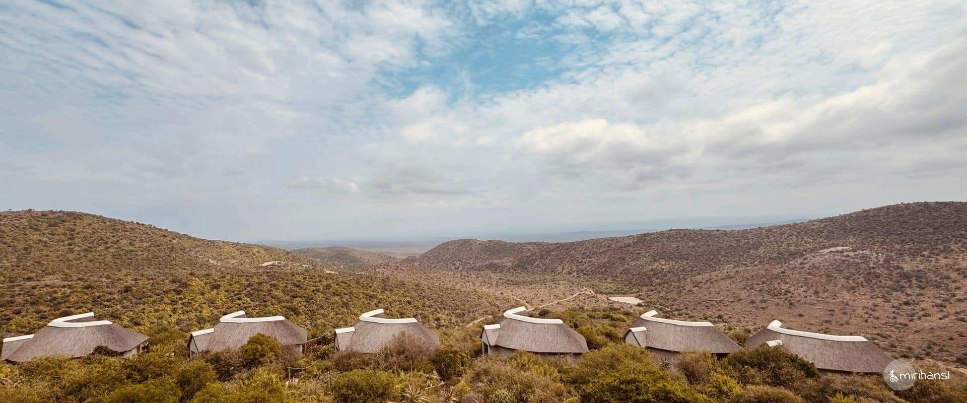 Panorama Südafrika - Safari in der Kuzuko Lodge im Addo Elephant Nationalpark - Der Ausblick des Hotels Panorama Südafrika - Safari in der Kuzuko Lodge im Addo Elephant Nationalpark - Der Ausblick des Hotels