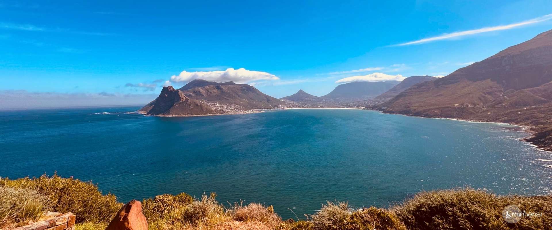 Südafrika - Kapstadt - Einzigartiger Blick aus dem Auto Vom Chapmans Peak Drive Panorama Südafrika - Kapstadt - Einzigartiger Blick aus dem Auto Vom Chapmans Peak Drive Panorama